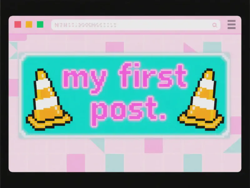 My First Post My First Post
